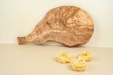 Shaped Olive wood serving board