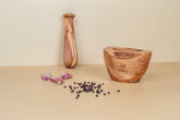 Natural Olive Wood Mortar - Timeless Kitchen Essential