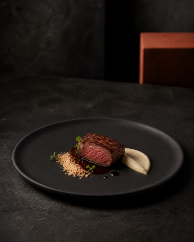 Assiette plate en grès 28 cm