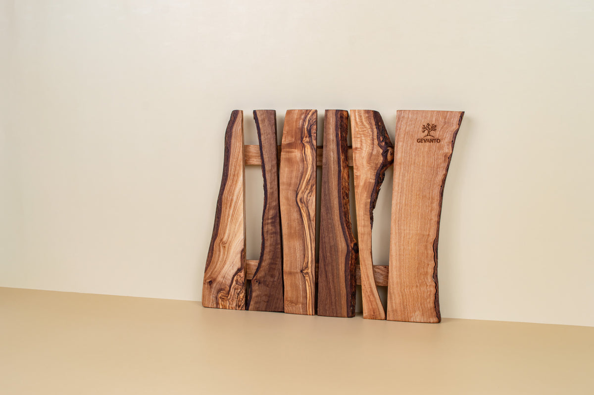 Rustic Olive Wood Trivet - A Touch of Old-World Charm