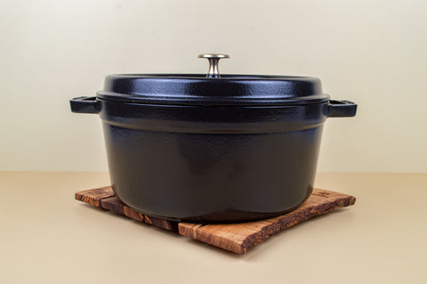 Rustic Olive Wood Trivet - A Touch of Old-World Charm