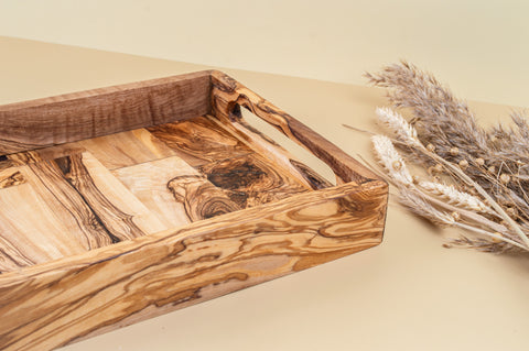 Large Serving Tray - Elegantly Handcrafted
