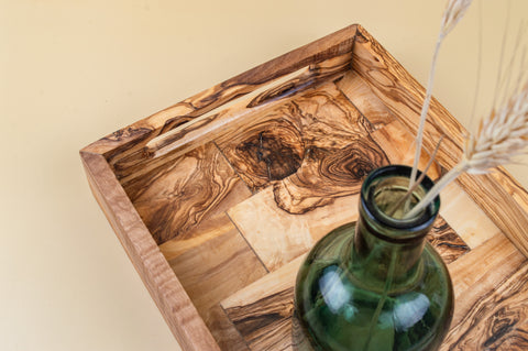 Large Serving Tray - Elegantly Handcrafted
