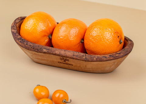 Rustic Boat bowls (Set of 4)