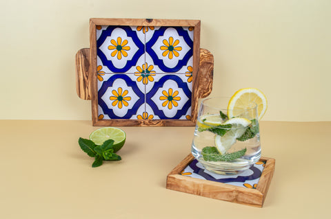 Ceramic Serving Tray - Elegantly Handcrafted