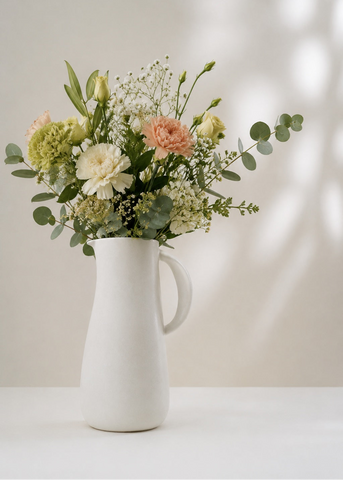 Pitcher with handle